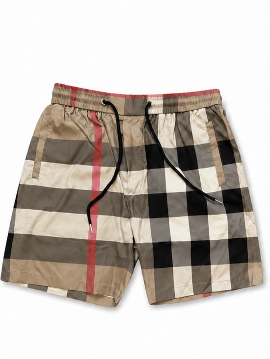 Burberry Other - Burberry Check Mens Swim Trunk Shorts Size Medium